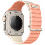 UNIQ Revix Evo dvostrani remen za Apple Watch Ultra 49mm / 46mm / 45mm / 44mm / 42mm - pink krem