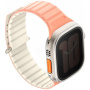 UNIQ Revix Evo dvostrani remen za Apple Watch Ultra 49mm / 46mm / 45mm / 44mm / 42mm - pink krem