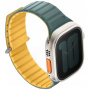 UNIQ Revix Evo Reverzibilni remen za Apple Watch Ultra 49mm / 46mm / 45mm / 44mm / 42mm - Kerozin žuta