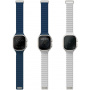 UNIQ Revix Evo dvostrani remen za Apple Watch Ultra 49mm / 46mm / 45mm / 44mm / 42mm - plavo sivi