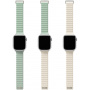 UNIQ Revix Evo dvostrani remen za Apple Sat 42mm / 41mm / 40mm / 38mm - mint bež