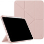 UNIQ Moven torbica s origami postoljem i prostorom za Apple Olovka za iPad Air 11" (2024-2026) - roza