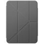 UNIQ Camden Click torbica s origami stalkom i prostorom za Apple Pencil za iPad Pro 13" (2024/2025) - siva