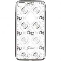 Guess 4G TPU futrola iPhone 7 Plus / 8 Plus - srebrna