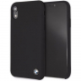 BMW silikonska futrola za iPhone XR - crna
