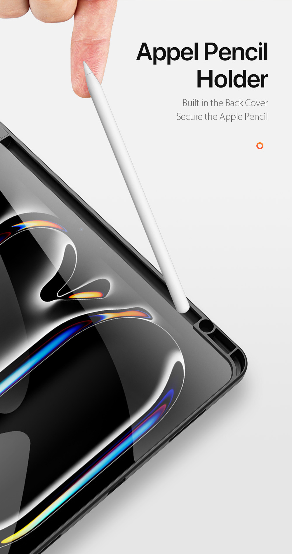 DUX DUCIS Domo futrola s prostorom za Apple Pencil i funkcijom spavanja za iPad Pro 13