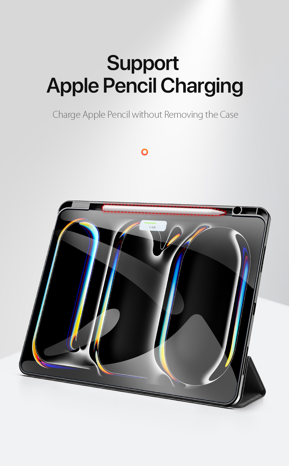 DUX DUCIS Domo futrola s prostorom za Apple Pencil i funkcijom spavanja za iPad Pro 13