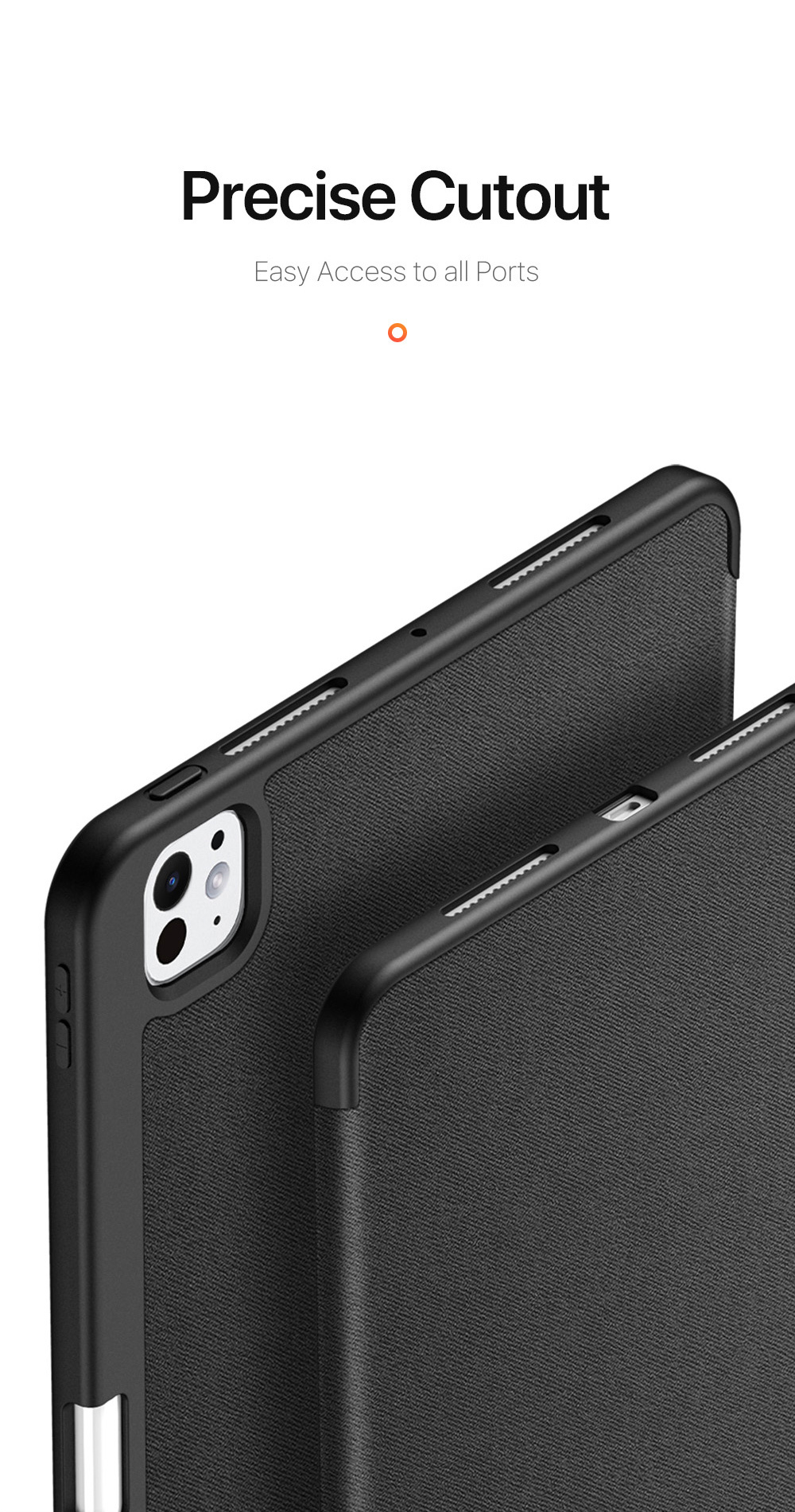 DUX DUCIS Domo futrola s prostorom za Apple Pencil i funkcijom spavanja za iPad Pro 13