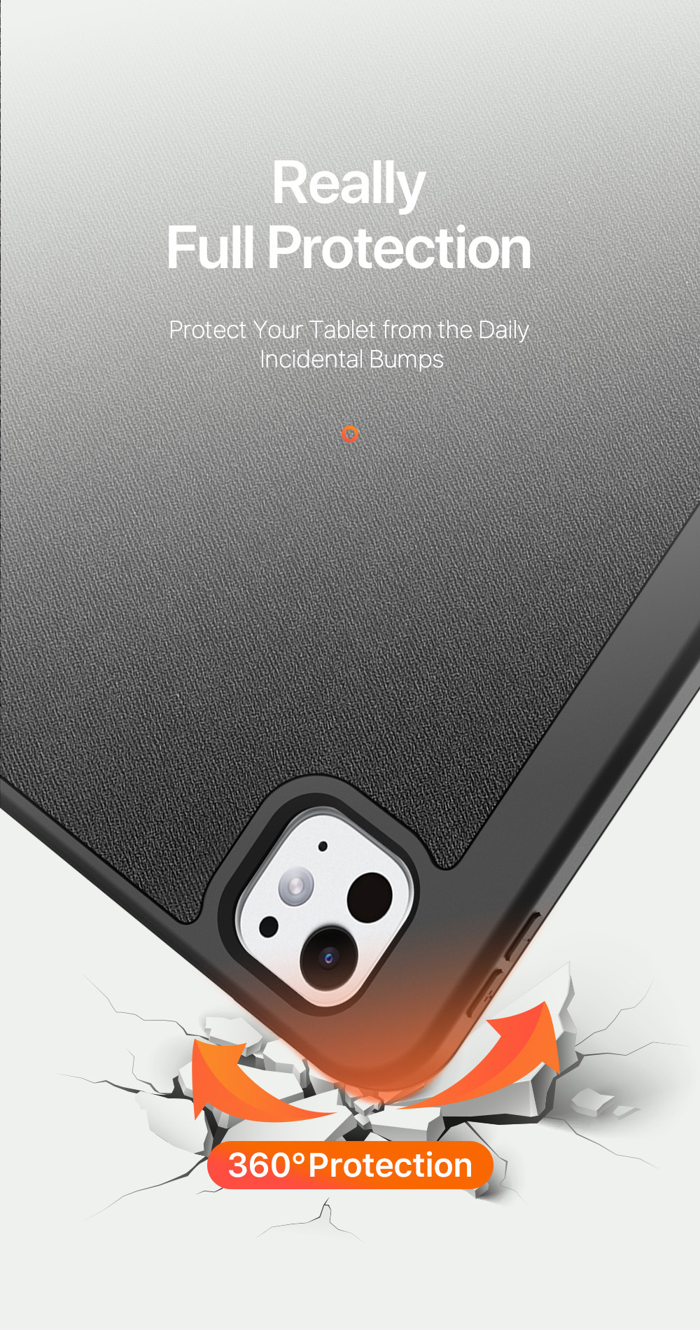 DUX DUCIS Domo futrola s prostorom za Apple Pencil i funkcijom spavanja za iPad Pro 13