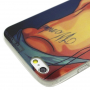 Zaštitna maskica / futrola s prozirnim okvirom za ivice za Apple iPhone 6S / 6 - sexy djevojka - wonderful