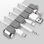 AhaStyle aluminijski organizator kabela - sivi