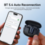JOYROOM JR-FN2 bežične Bluetooth slušalice - crne