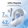 JOYROOM JR-FN2 bežične Bluetooth slušalice - bijele