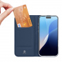 DUX DUCIS Preklopna maska Skin Pro za iPhone 16 Pro - tamno plava