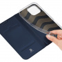 DUX DUCIS Preklopna maska Skin Pro za iPhone 16 Pro - tamno plava