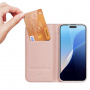 DUX DUCIS Skin Pro flip case za iPhone 16 Pro - rose gold