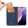 DUX DUCIS Preklopna maska Skin Pro za iPhone 16 Pro Max - tamno plava