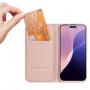 DUX DUCIS Skin Pro flip case za iPhone 16 Pro Max - rose gold