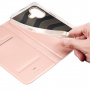 DUX DUCIS Skin Pro flip case za iPhone 16 Plus - rose gold