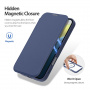 DUX DUCIS Skin X flip case sa MagSafe za iPhone 16 - tamno plava