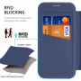DUX DUCIS Skin X flip case sa MagSafe za iPhone 16 - tamno plava