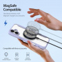 DUX DUCIS Skin X Flip Case sa MagSafe za iPhone 16 Plus - plavo siva