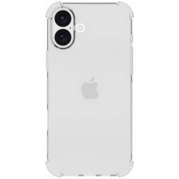 Prozirna maska sa ojačanim uglovima za iPhone 16 Plus - prozirna