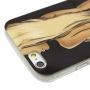 Zaštitna maskica / futrola s prozirnim okvirom za ivice za Apple iPhone 6S / 6 - sexy djevojka plave kose