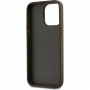 DKNY Maska Stack Logo sa remenom za iPhone 15 Pro - maslinasta