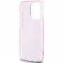 DKNY Maska Repeat Pattern za iPhone 15 Pro Max - roza
