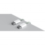PURO Fabrik 2.0 pleteni kabel za punjenje i prijenos podataka - USB-C na USB-C - 1,5 m - zeleni