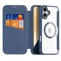 DUX DUCIS Skin X flip case sa MagSafe za iPhone 16 - tamno plava