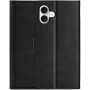 Preklopna torbica od PU kože za iPhone 16 Plus - crna