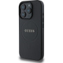 Guess Grained Classic Maska s logotipom MagSafe za iPhone 16 Pro Max - crna
