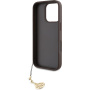 Guess 4G Charms maska za iPhone 16 Pro - smeđa