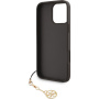 Guess 4G Charms maska za iPhone 16 Pro Max - smeđa