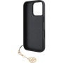 Guess 4G Charms maska za iPhone 16 Pro - siva