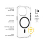 FIXED MagPurity Transparent Cover with Black MagSafe za iPhone 16 Pro Max - prozirna