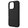 FIXED MagLeather Leather Cover sa MagSafe za iPhone 16 Pro - crna