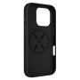 FIXED MagLeather Leather Cover sa MagSafe za iPhone 16 Pro - crna