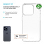 FIXED ReStory Anti-UV reciklirana maska za iPhone 16 Pro - prozirna