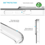 FIXED ReStory Anti-UV reciklirana maska za iPhone 16 Pro - prozirna