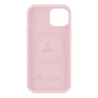 Tactical Silikonska maska Velvet Smoothie sa MagSafe za iPhone 14 - svijetlo roza