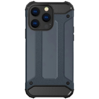 Super izdržljiva maska "Armor" za iPhone 16 Pro Max - tamno plava
