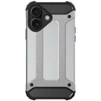 Super izdržljiva maska "Armor" za iPhone 16 Plus - srebrna