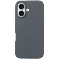 Silikonska maska za iPhone 16 - siva