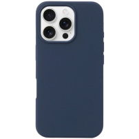 Silikonska maska za iPhone 16 Pro Max - tamno plava