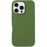 Silikonska maska za iPhone 16 Pro Max - maslinasta