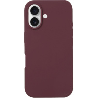 Silikonska maska sa MagSafe za iPhone 16 Plus - bordo