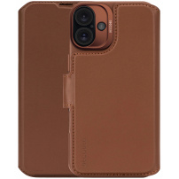 Decoded Detachable Wallet 2u1 odvojiva preklopna torbica za iPhone 16 Plus - smeđa